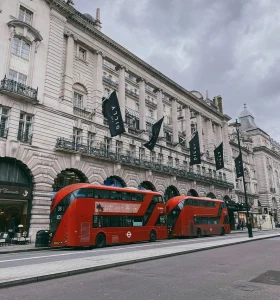 Double decker buses